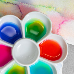 Gansai Tambi Akvarell 5er-set Granulating Colors 3 in der Gruppe Künstlerbedarf / Künstlerfarben / Aquarell / Aquarellfarbe im Napf bei Pen Store (137569)