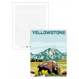 Color by Numbers: US National Parks in der Gruppe Basteln & Hobby / Bücher / Lehrbücher bei Pen Store (137576)