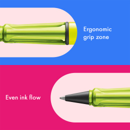 Safari Rollerball Neon Yellow in der Gruppe Stifte / Fine Writing / Tintenroller bei Pen Store (137581)