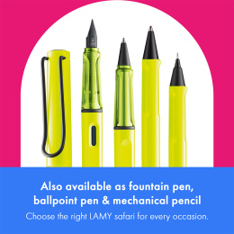 Safari Rollerball Neon Yellow in der Gruppe Stifte / Fine Writing / Tintenroller bei Pen Store (137581)