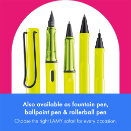 Safari Druckbleistift 0.5 Neon Yellow in der Gruppe Stifte / Schreiben / Druckbleistift bei Pen Store (137582)