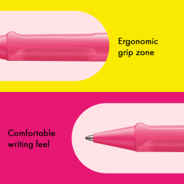 Safari Kugelschreiber Neon Pink in der Gruppe Stifte / Fine Writing / Kugelschreiber bei Pen Store (137586)