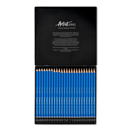 Mars Lumograph 24-er Set in der Gruppe Künstlerbedarf / Buntstifte und Bleistifte / Grafit- und Bleistifte bei Pen Store (137591)