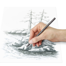 Graphitstifte Mars Lumograph 6er-Set in der Gruppe Künstlerbedarf / Buntstifte und Bleistifte / Grafit- und Bleistifte bei Pen Store (137602)