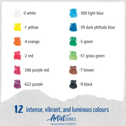 Aquarellstifte Mars Lumograph 12er-Set in der Gruppe Stifte / Künstlerstifte / Aquarellstifte bei Pen Store (137603)