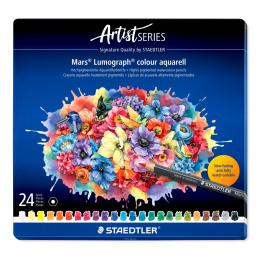 Aquarellstifte Mars Lumograph 24er-Set in der Gruppe Stifte / Künstlerstifte / Aquarellstifte bei Pen Store (137605)