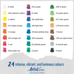 Aquarellstifte Mars Lumograph 24er-Set in der Gruppe Stifte / Künstlerstifte / Aquarellstifte bei Pen Store (137605)