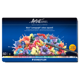 Aquarellstifte Mars Lumograph 60er-Set in der Gruppe Stifte / Künstlerstifte / Aquarellstifte bei Pen Store (137606)
