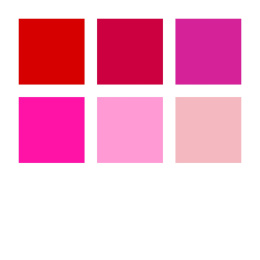Pigment Arts Brush Pen 6-er Set Red/Pink in der Gruppe Stifte / Künstlerstifte / Pinselstifte bei Pen Store (137610)