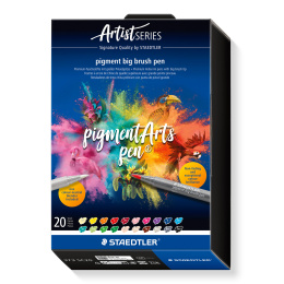 Pigment Arts Big Brush Pen 20-er Set + in der Gruppe Stifte / Künstlerstifte / Pinselstifte bei Pen Store (137631)