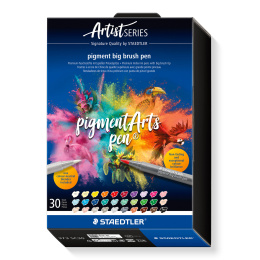Pigment Arts Big Brush Pen 30-er Set + in der Gruppe Stifte / Künstlerstifte / Pinselstifte bei Pen Store (137632)