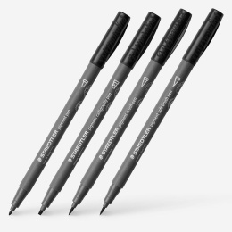 Pigment Arts Intense Black 4-er Set in der Gruppe Stifte / Künstlerstifte / Filzstifte bei Pen Store (137634)