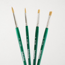 Synthetische Pinsel Universal 4er-Set in der Gruppe Künstlerbedarf / Pinsel / Acrylpinsel bei Pen Store (137637)