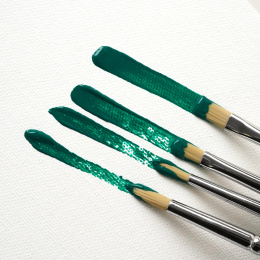 Synthetische Pinsel Universal 4er-Set in der Gruppe Künstlerbedarf / Pinsel / Acrylpinsel bei Pen Store (137637)