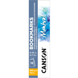 Montval Watercolour Bookmarks 16er-Pack in der Gruppe Papier & Blöcke / Künstlerblöcke / Aquarellpapier bei Pen Store (137655)