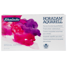 Horadam Aquarell 5-ml-Tube 6er-Set in der Gruppe Künstlerbedarf / Künstlerfarben / Aquarell / Aquarellfarbe in der Tube bei Pen Store (137786)