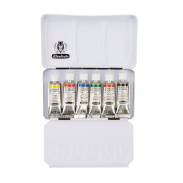 Horadam Aquarell 5-ml-Tube 6er-Set in der Gruppe Künstlerbedarf / Künstlerfarben / Aquarell / Aquarellfarbe in der Tube bei Pen Store (137786)
