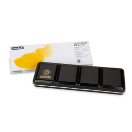 Akademie Aquarell Half Pans 12er-Set + 12 leere in der Gruppe Künstlerbedarf / Künstlerfarben / Aquarell / Aquarellfarbe im Napf bei Pen Store (137801)