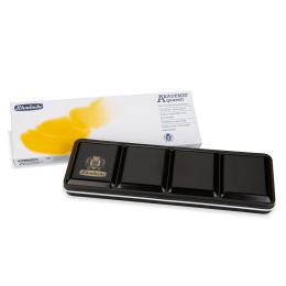Akademie Aquarell Half Pans 24er-Set in der Gruppe Künstlerbedarf / Künstlerfarben / Aquarell / Aquarellfarbe im Napf bei Pen Store (137802)