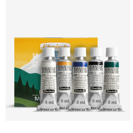 Horadam Gouache 5x5 ml Mountain Top in der Gruppe Künstlerbedarf / Künstlerfarben / Gouache bei Pen Store (137805)