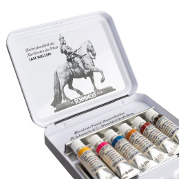 Akademie Aquarell Half Pans 6x5 ml in der Gruppe Künstlerbedarf / Künstlerfarben / Aquarell / Aquarellfarbe im Napf bei Pen Store (137809)