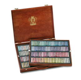 Soft Pastel Wooden Box 200er-set in der Gruppe Künstlerbedarf / Buntstifte und Bleistifte / Pastellkreiden bei Pen Store (137812)