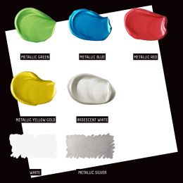 Acrylfarbe Basics Mixed Media Set 5 x 22 ml in der Gruppe Künstlerbedarf / Künstlerfarben / Acrylfarbe bei Pen Store (137827)