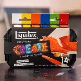 Acrylfarbe Basics Creator's Set 6x22 ml in der Gruppe Künstlerbedarf / Künstlerfarben / Acrylfarbe bei Pen Store (137828)