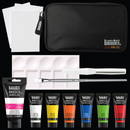Acrylfarbe Basics Creator's Set 6x22 ml in der Gruppe Künstlerbedarf / Künstlerfarben / Acrylfarbe bei Pen Store (137828)