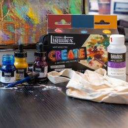 Acryltinte Professional Staining Set 3 x 30 ml in der Gruppe Künstlerbedarf / Künstlerfarben / Acrylfarbe bei Pen Store (137829)