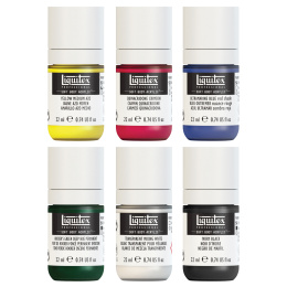 Acrylfarbe Soft Body Mixing Set 6x22 ml in der Gruppe Künstlerbedarf / Künstlerfarben / Acrylfarbe bei Pen Store (137837)