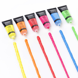 Acrylfarbe Fluorescent Set Tubes 6x22 ml in der Gruppe Künstlerbedarf / Künstlerfarben / Acrylfarbe bei Pen Store (137839)