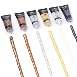 Acrylfarbe Metallic & Iridescent Set Tubes 6x22 ml in der Gruppe Künstlerbedarf / Künstlerfarben / Acrylfarbe bei Pen Store (137840)