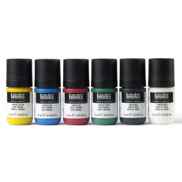 Gouachefarben Primaries Set 6x22 ml in der Gruppe Künstlerbedarf / Künstlerfarben / Gouache bei Pen Store (137844)