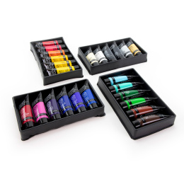 Acrylfarbe Basics Set 24x22 ml in der Gruppe Künstlerbedarf / Künstlerfarben / Acrylfarbe bei Pen Store (137849)