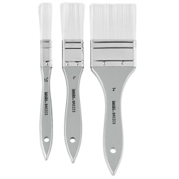 Synthetikpinsel Acryl Spalter 3er-Set in der Gruppe Künstlerbedarf / Pinsel / Synthetische Pinsel bei Pen Store (137857)