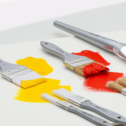Synthetikpinsel Acryl Spalter 3er-Set in der Gruppe Künstlerbedarf / Pinsel / Synthetische Pinsel bei Pen Store (137857)
