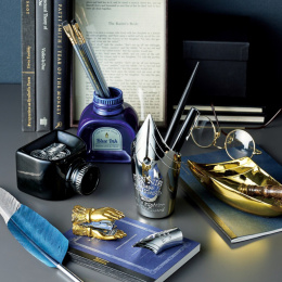 Stiftehalter Tintenflasche Blau in der Gruppe Basteln & Hobby / Organisieren / Heimbüro bei Pen Store (137907)