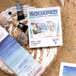 Aquapad Aquarellblock 9x10,5 cm in der Gruppe Papier & Blöcke / Künstlerblöcke / Aquarellpapier bei Pen Store (137970)