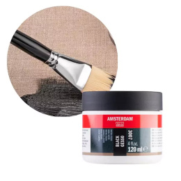 Black gesso 3007 120 ml in der Gruppe Künstlerbedarf / Malmittel und Firnisse / Gesso und Grundierung bei Pen Store (137983)