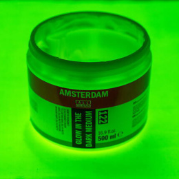 Glow in the dark medium 122 120 ml in der Gruppe Künstlerbedarf / Malmittel und Firnisse / Acryl Malmittel bei Pen Store (137986)