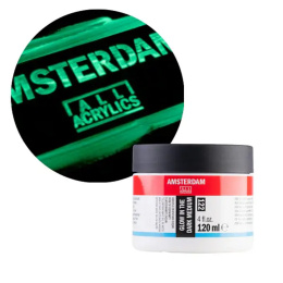 Glow in the dark medium 122 120 ml in der Gruppe Künstlerbedarf / Malmittel und Firnisse / Acryl Malmittel bei Pen Store (137986)