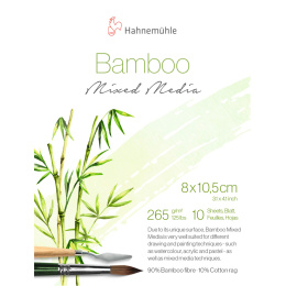 Mixed Media Bamboo 265g 8x10,5 cm in der Gruppe Papier & Blöcke / Künstlerblöcke / Mischtechnikblock bei Pen Store (137995)