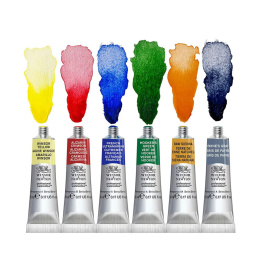 Professional Aquarellfarbe Tuben 5 ml Foundation 6er-Set in der Gruppe Künstlerbedarf / Künstlerfarben / Aquarell / Aquarellfarbe in der Tube bei Pen Store (138000)