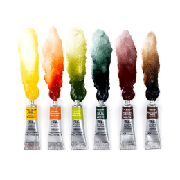 Professional Aquarellfarbe Tuben 5 ml Rich Earth  6er-Set in der Gruppe Künstlerbedarf / Künstlerfarben / Aquarell / Aquarellfarbe in der Tube bei Pen Store (138002)