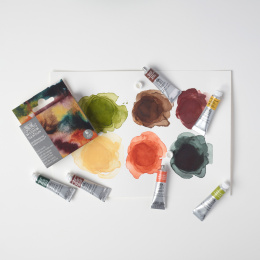 Professional Aquarellfarbe Tuben 5 ml Rich Earth  6er-Set in der Gruppe Künstlerbedarf / Künstlerfarben / Aquarell / Aquarellfarbe in der Tube bei Pen Store (138002)