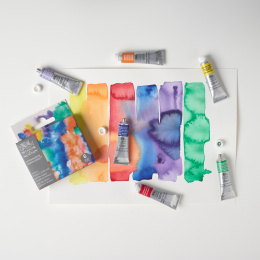 Professional Aquarellfarbe Tuben 5 ml Winsor  6er-Set in der Gruppe Künstlerbedarf / Künstlerfarben / Aquarell / Aquarellfarbe in der Tube bei Pen Store (138003)