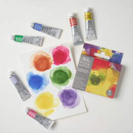 Professional Aquarellfarbe Tuben 5 ml Revival 6er-Set in der Gruppe Künstlerbedarf / Künstlerfarben / Aquarell / Aquarellfarbe in der Tube bei Pen Store (138004)