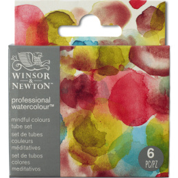 Professional Aquarellfarbe Tuben 5 ml Mindful 6er-Set in der Gruppe Künstlerbedarf / Künstlerfarben / Aquarell / Aquarellfarbe in der Tube bei Pen Store (138006)
