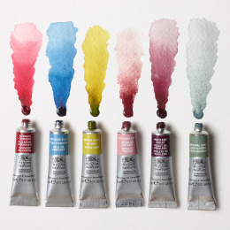 Professional Aquarellfarbe Tuben 5 ml Mindful 6er-Set in der Gruppe Künstlerbedarf / Künstlerfarben / Aquarell / Aquarellfarbe in der Tube bei Pen Store (138006)